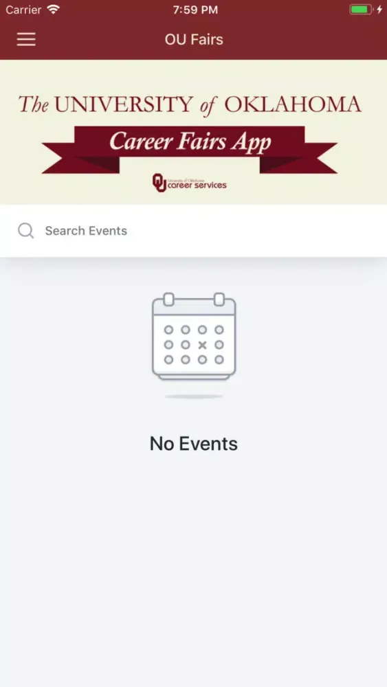 تصاویر OU Career Fairs App