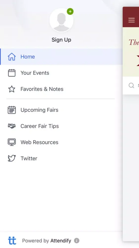 تصاویر OU Career Fairs App