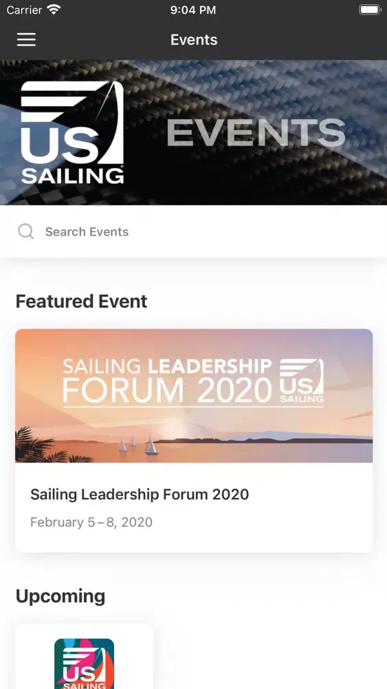 US Sailing Events स्क्रीनशॉट