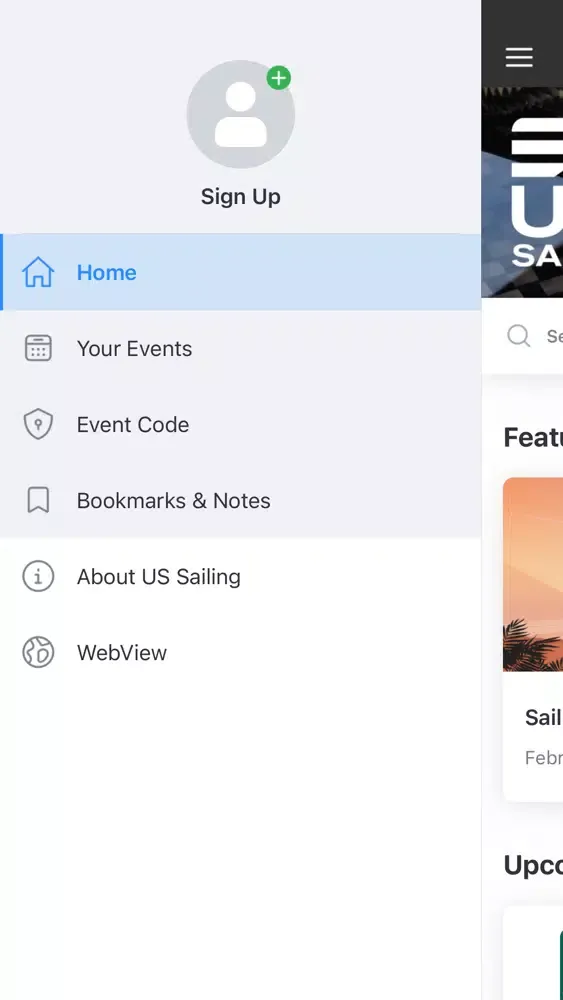 US Sailing Events स्क्रीनशॉट