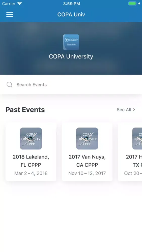 COPA University স্ক্রিনশট