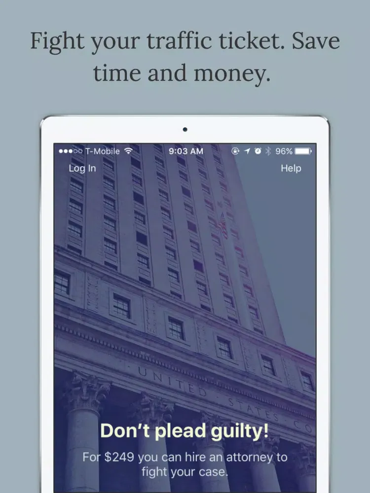 Atticus -Fight Traffic Tickets iPad 應用截圖