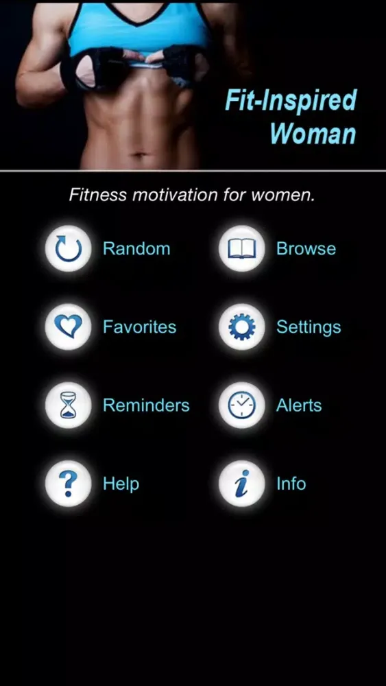 Capturas de tela do Fit-Inspired Woman
