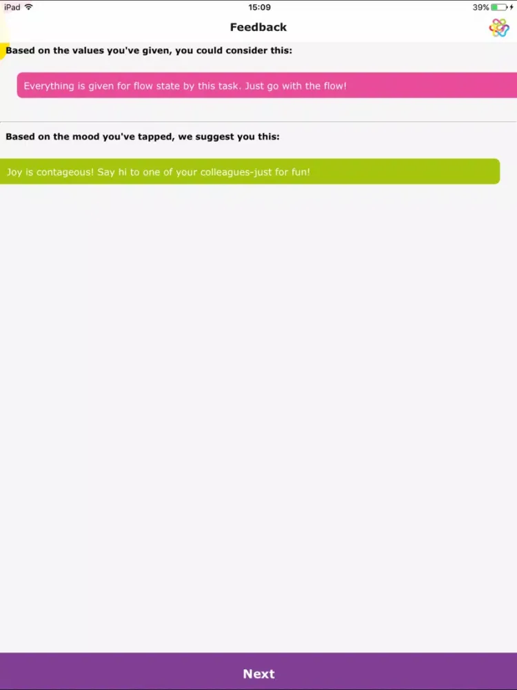 صور MyFlow english iPad 