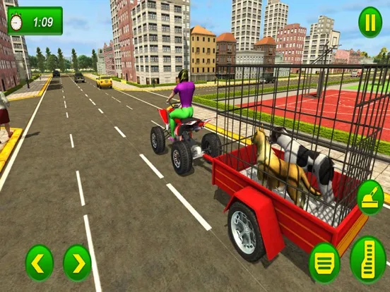 Pet Transport : Atv Dog Game iPad  スクリーンショット