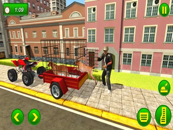Pet Transport : Atv Dog Game iPad  スクリーンショット