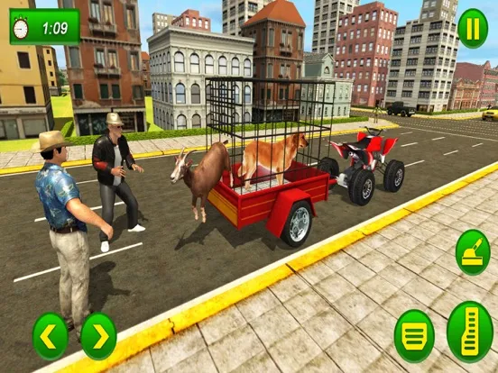 Pet Transport : Atv Dog Game iPad  スクリーンショット