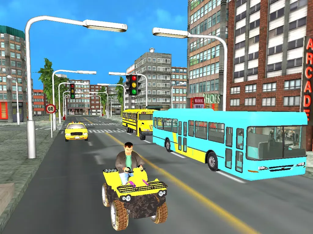 Capturas de tela do ATV Parking Simulator iPad 