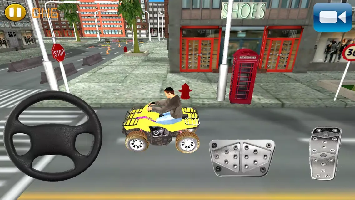 Capturas de tela do ATV Parking Simulator
