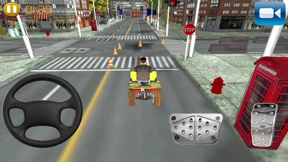 Capturas de tela do ATV Parking Simulator