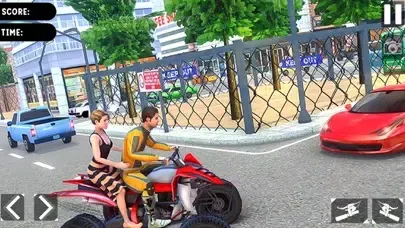 Screenshot di ATV Quad Bike ATV Taxi Driver