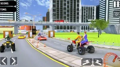 Screenshot di ATV Quad Bike ATV Taxi Driver