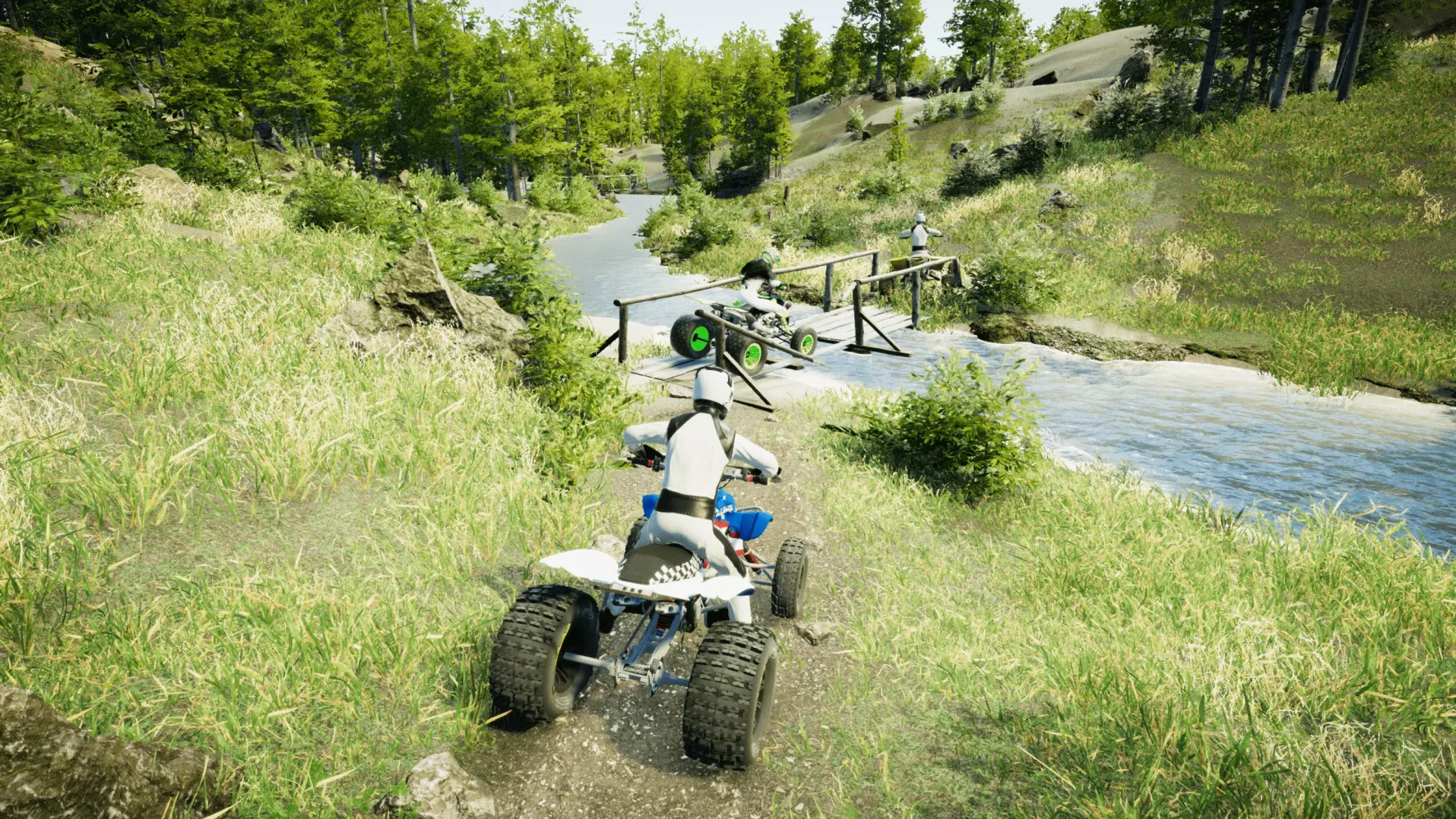 Tangkapan layar Atv Quad Bike Car Games Sim