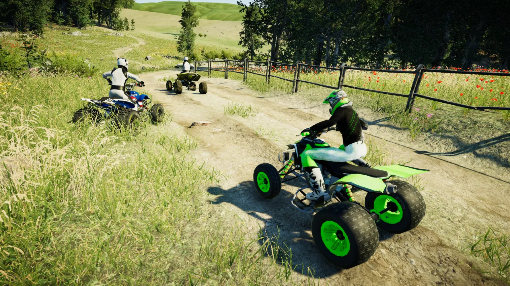Tangkapan layar Atv Quad Bike Car Games Sim