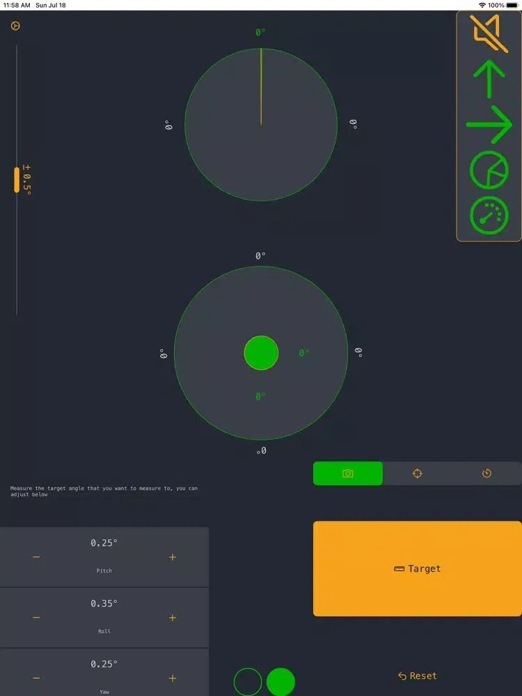Capturas de tela do Spirit Level and Angle Finder iPad 