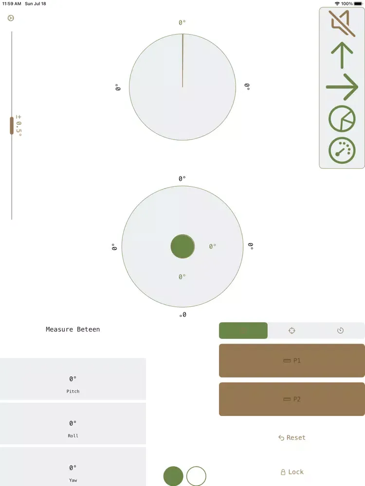 Capturas de tela do Spirit Level and Angle Finder iPad 