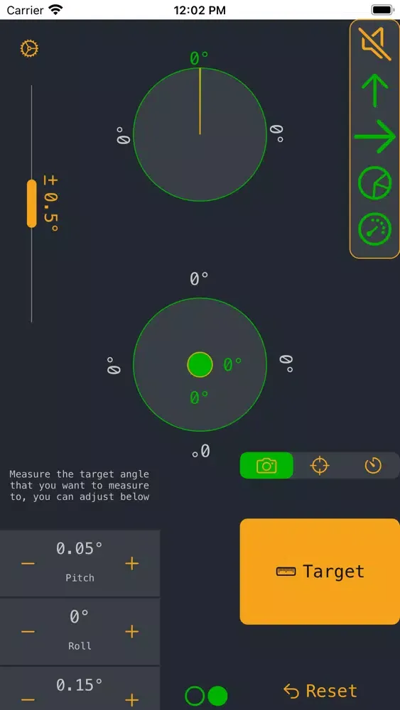 Capturas de tela do Spirit Level and Angle Finder