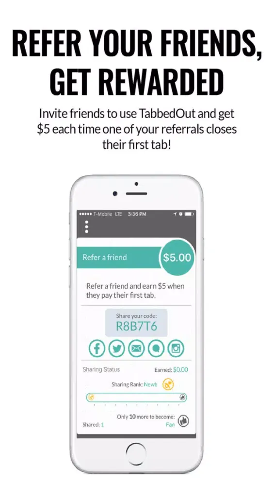 TabbedOut - Pay Your Tab with Your Phone Screenshots