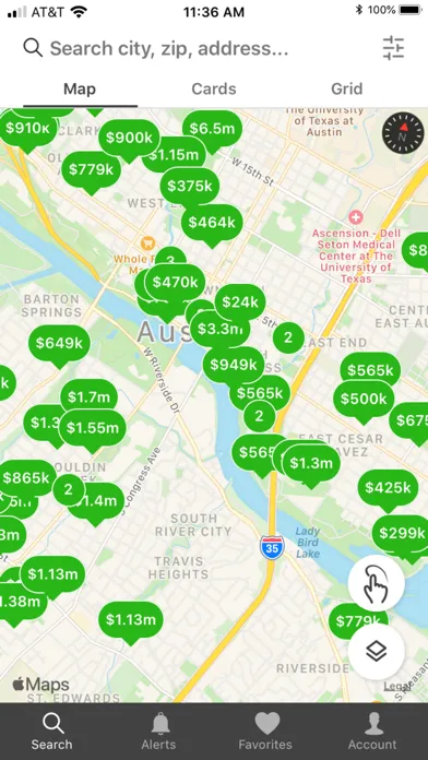 Captures d'écran de ATX Real Estate