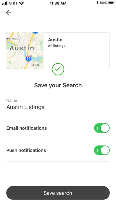 Captures d'écran de ATX Real Estate
