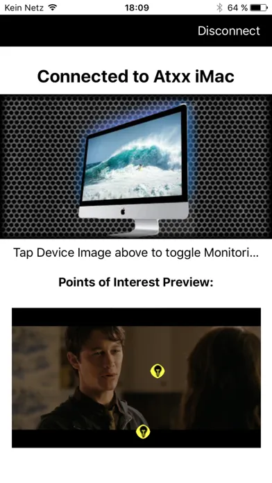 Captures d'écran de AmbiDesk Remote