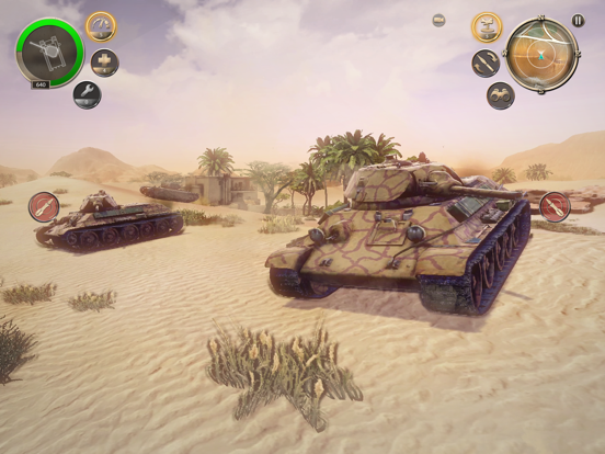 Infinite Tanks WWII iPad  Screenshots