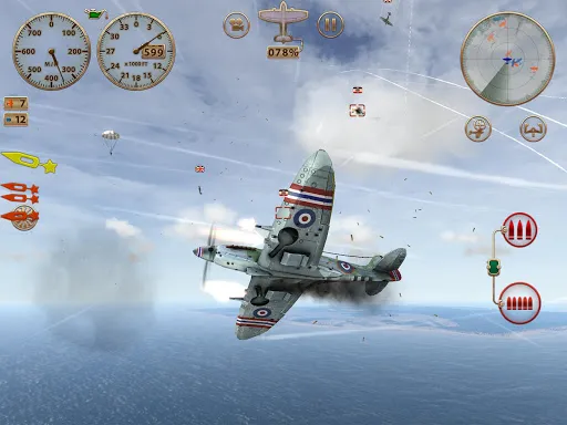 Sky Gamblers: Storm Raiders স্ক্রিনশট