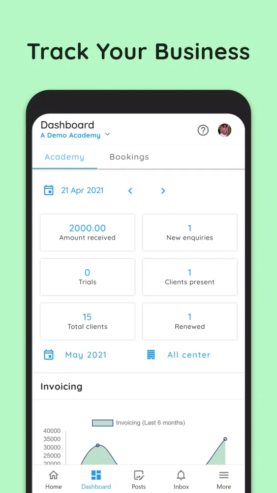 Capturas de pantalla de spyn PRO-App to manage & grow