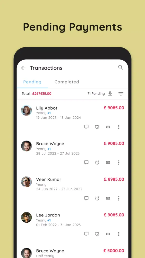 Capturas de pantalla de spyn PRO-App to manage & grow