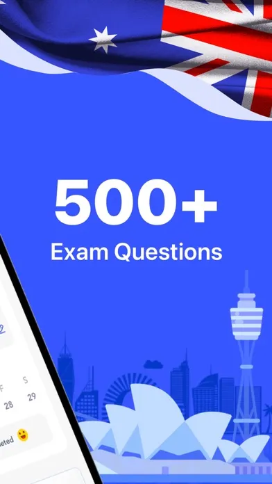 Capturas de pantalla de Citizenship Test AU 2024 prep