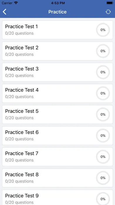 AU Citizenship Test スクリーンショット