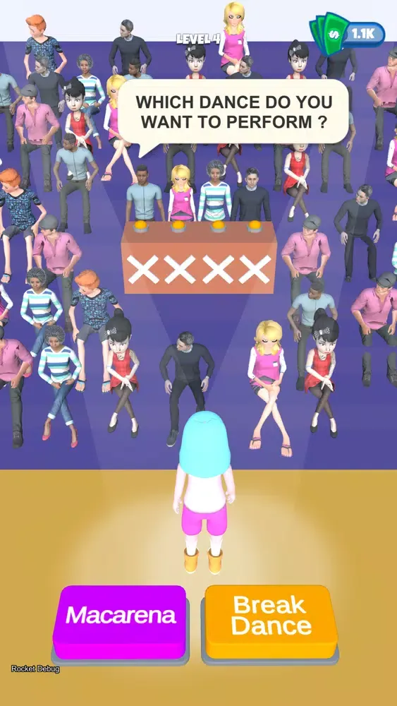 Capturas de tela do Dance Master 3D