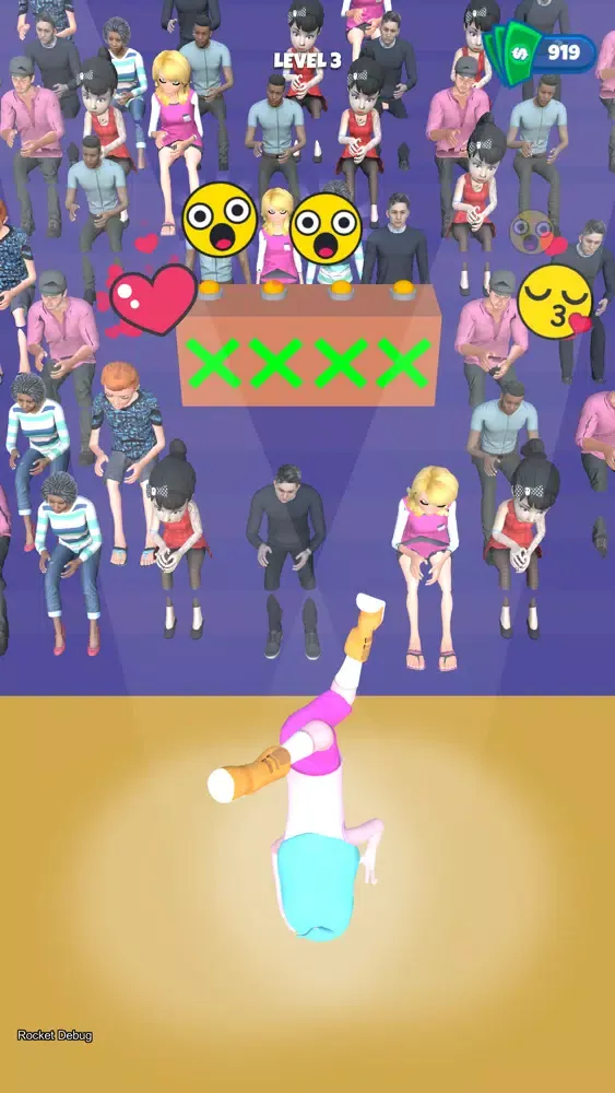 Capturas de tela do Dance Master 3D