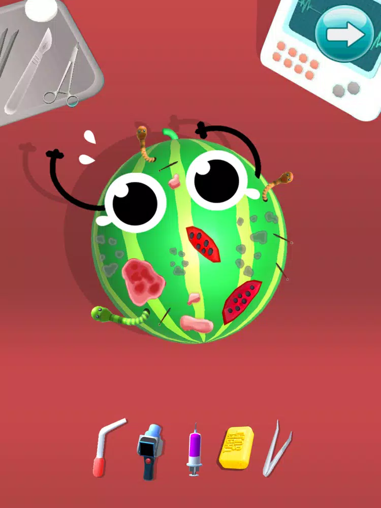 Fruit Doctor 3D - Care Master iPad  سکرین شاٹس
