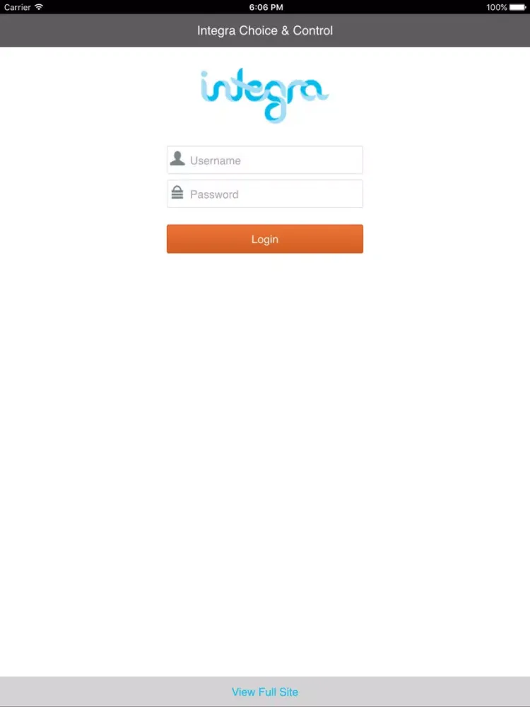 Capturas de pantalla de Integra Choice & Control iPad 