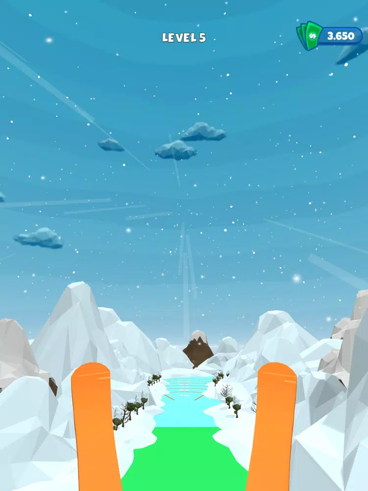 Ski Jumping 3D iPad  スクリーンショット