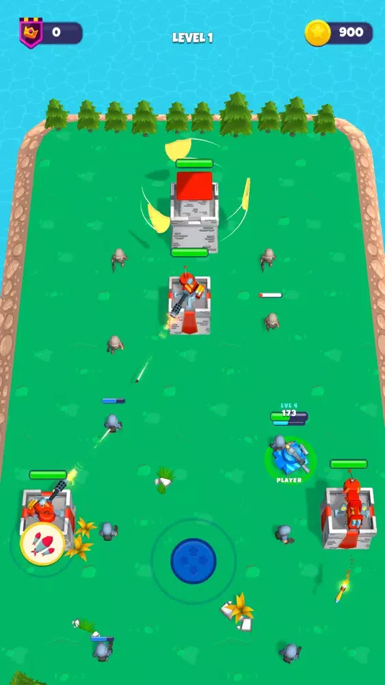 Zrzuty ekranu Tank Arena 3D