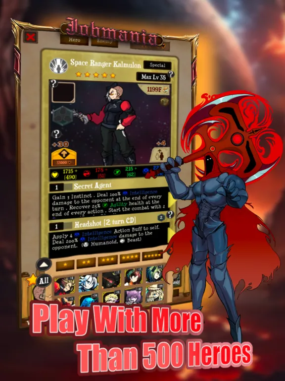 Capturas de pantalla de Jobmania  Eternal Dungeon iPad 