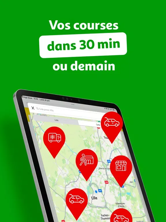 Скриншоты Auchan France iPad 