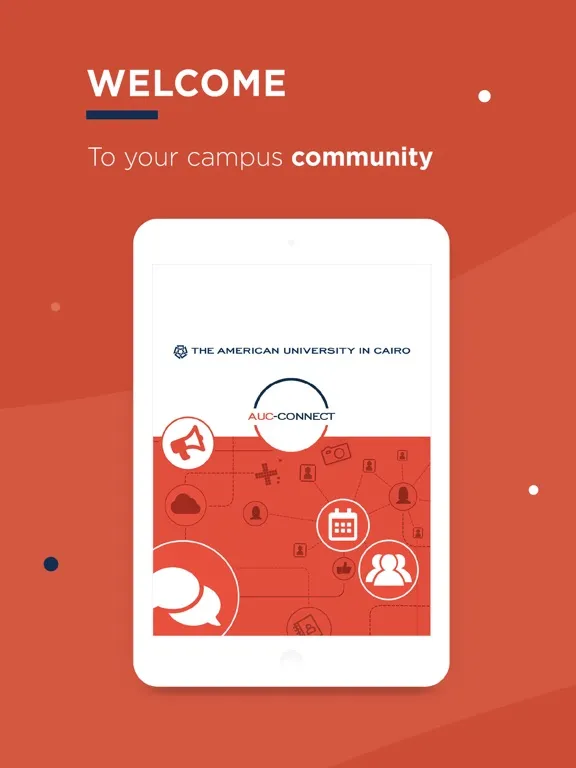 AUC-Connect iPad  Screenshots