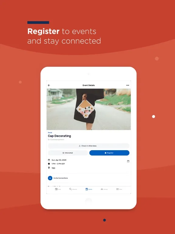 AUC-Connect iPad  Screenshots
