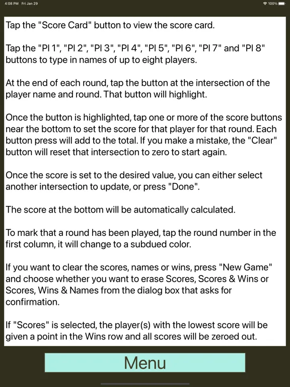 Скриншоты AC-Thirteen Score iPad 