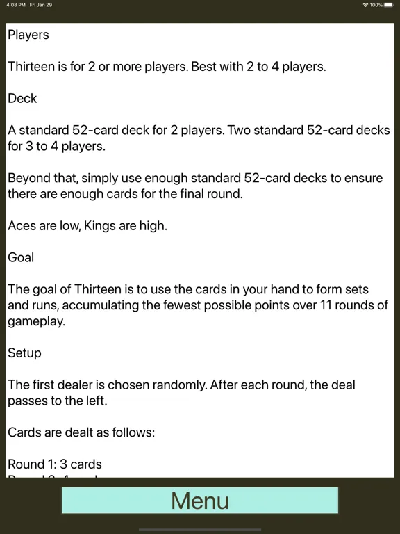 Скриншоты AC-Thirteen Score iPad 