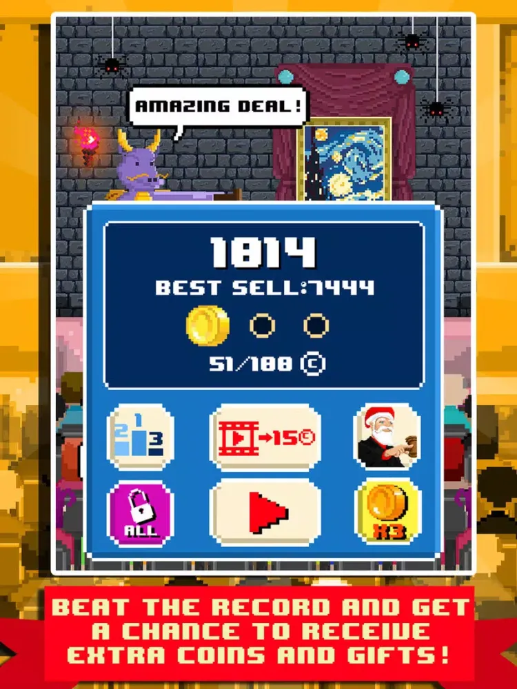 تصاویر Christmas Auction Gift Race - santa & elf pnp clicker run! iPad 