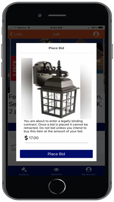 Quarter Price Auction Screenshots