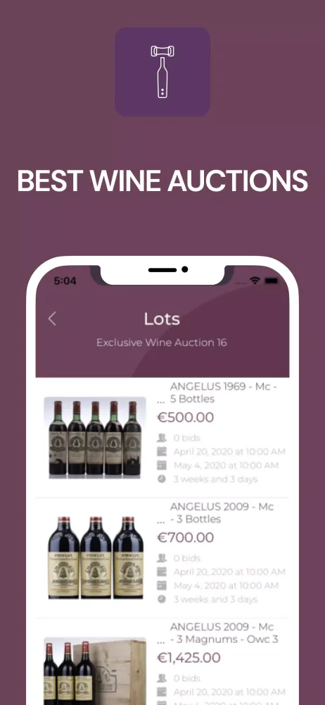 Best Wine Auction 스크린샷