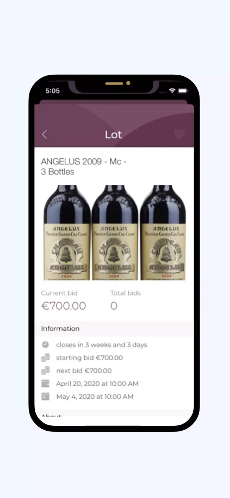 Best Wine Auction 스크린샷