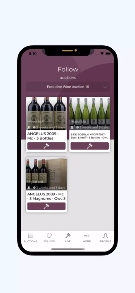 Best Wine Auction 스크린샷
