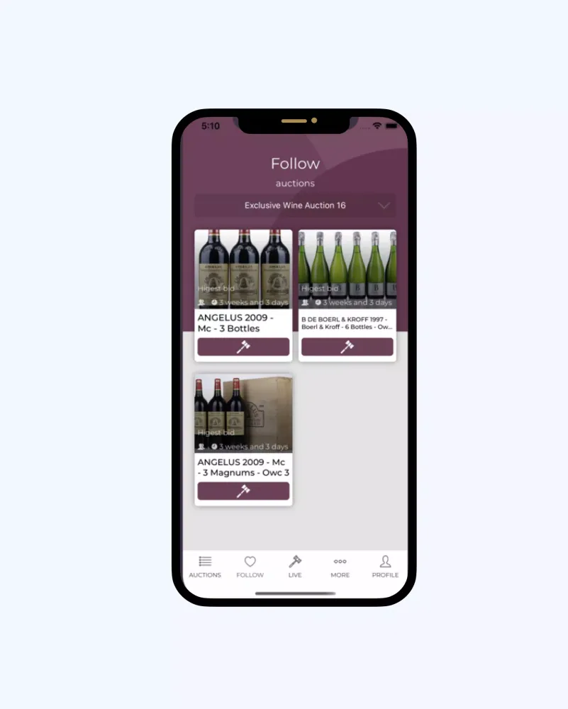 Best Wine Auction 스크린샷