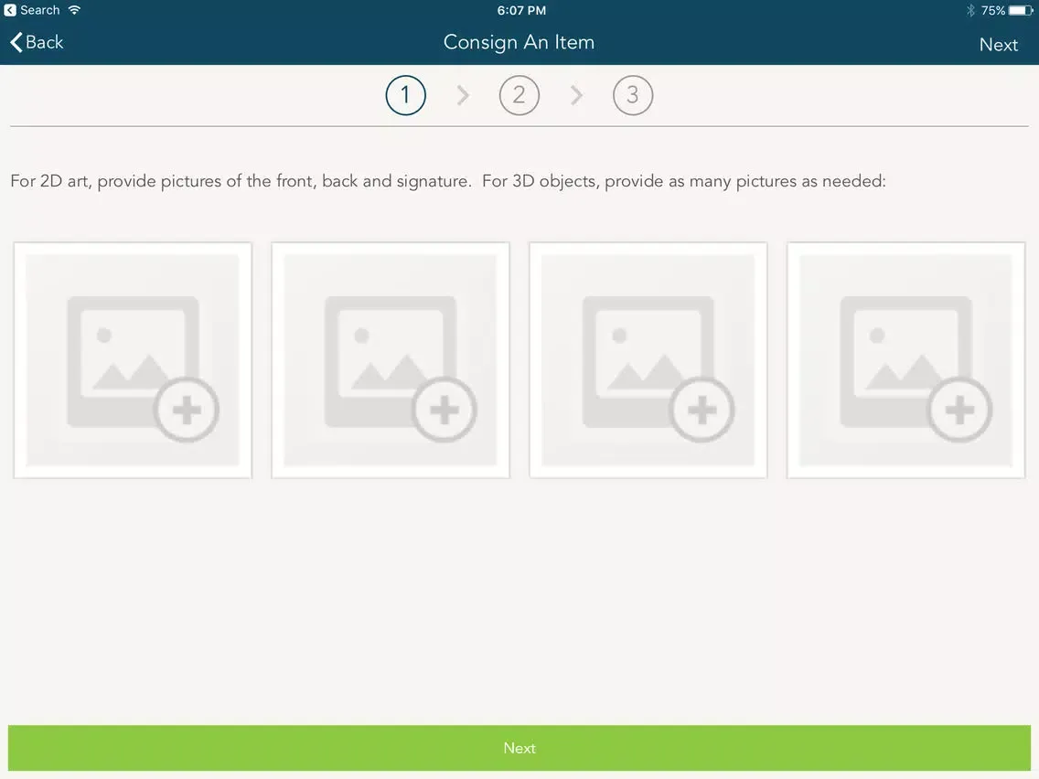 5 Points Auction iPad  Ekran Görüntüleri